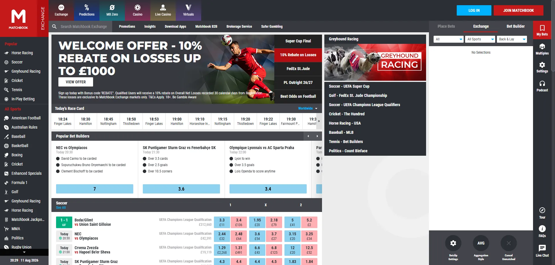 Matchbook Casino plataforma de apuestas y casino en línea 2026