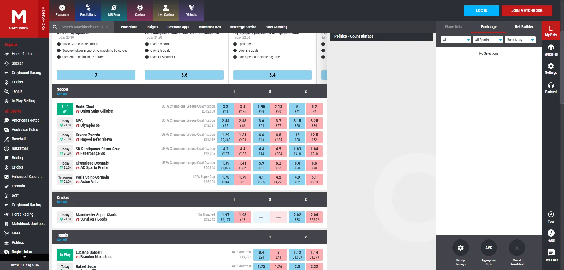 Matchbook Casino plataforma de juegos seguros y licenciados en l&iacute;nea